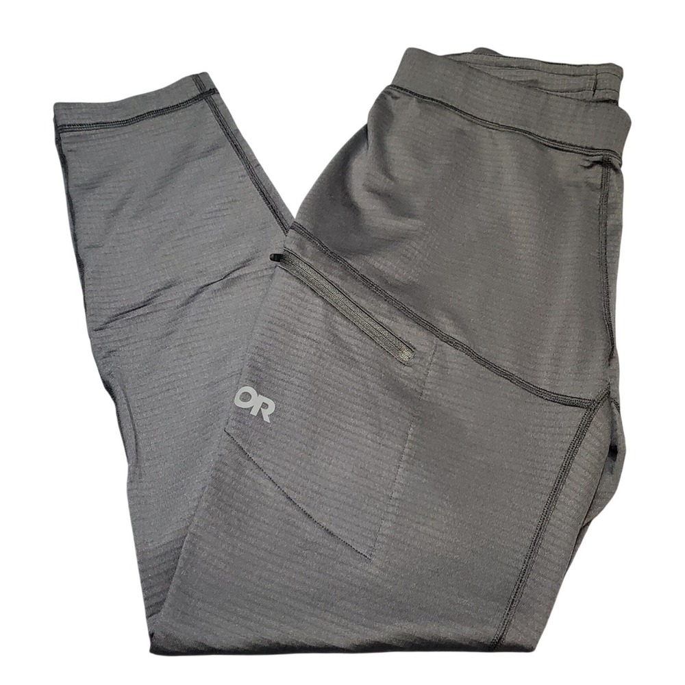 Outdoor Research Men's Vigor Bottoms Grid Fleece‎ Pants Black Size Small F21